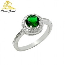 Gümüş Zirkon Taşlı Yüzük